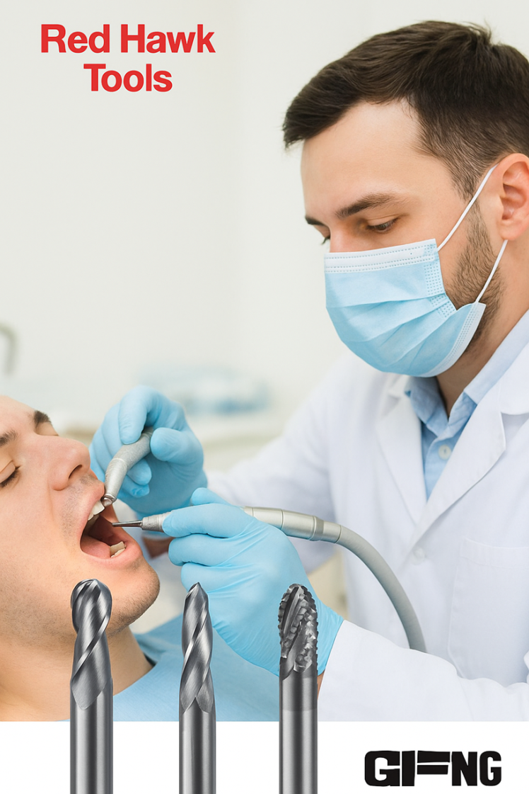 فرز کارباید دندانپزشکی: ابزاری پیشرفته برای دقت بالا