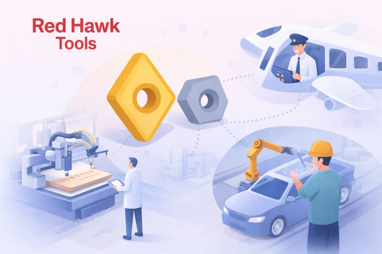 اینسرت های تراشکاری و نقش آنها در صنایع مختلف