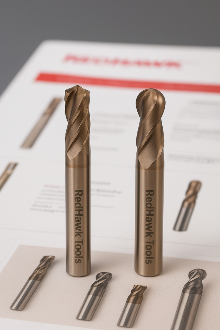 تفاوت بین مته فرز انگشتی سرگرد و کرنر ردیوس در کاربردهای صنعتی