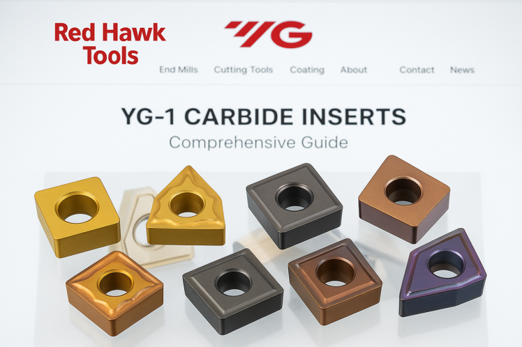 راهنمای فنی اینسرتهای کاربایدی YG-1: محصولات، فناوریها و توصیههای کاربردی