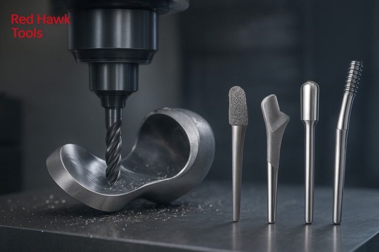 راهکارهای مته فرز انگشتی برای ماشینکاری در تولید ایمپلنتهای ارتوپدی